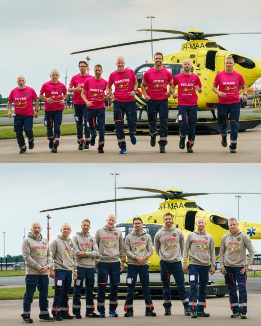 Van de heli naar de hardloopschoenen 🚁 ➡️ 👟 

Wat doe je als je als Mobiel Medisch Team 25 jaar bestaat? Dan organiseer je een epische estafetteloop van 400 kilometer om geld op te halen voor het @beatrixkinderziekenhuis_umcg 🙌 

Op woensdag 1 oktober verruilen 8 MMT-collega's 48 uur lang de helikopter voor de hardloopschoenen, voor een tocht van 400 kilometer langs ziekenhuizen en ambulancediensten. Geen spoedgeval, maar een zelfgekozen missie voor de allerkleinsten.

Het is een eer om dit team te mogen supporten met hun eigen bedrukte sportkleding. Zo rennen ze niet alleen voor de kinderen, maar ook als een onmiskenbaar team.

Namens ons allemaal: heel veel succes met deze geweldige actie!

#beatrixkinderziekenhuis #estafette #mobielmedischteam #goededoel #vriendenbeatrixkinderziekenhuis #hardlopen #sportkleding #renneninstijl #hardlooptocht