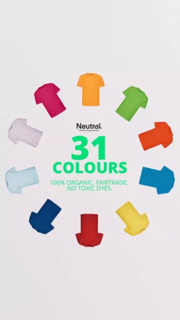 100% biologisch is niet genoeg! 

Daarom zijn is de kleding van @neutral_certifiedokay gecertificeerd in de hele productieketen: van katoenzaad tot eindproduct.

Door te kiezen voor Neutral® kies je niet alleen voor een eerlijk kledingstuk, ook zorg je voor: 

✔️ Een eerlijk loon voor boeren
✔️ Veilige werkomstandigheden voor fabrieksmedewerkers
✔️ Je helpt biodiversiteit en bodemgezondheid te herstellen
✔️ Je ondersteunt een productie die draait op wind en zon, waarbij afvalwater wordt gezuiverd en hergebruikt.

Het eindresultaat? Een T-shirt, hoodie of sweatshirt waar je met een goed gevoel in loopt, verkrijgbaar in heel veel kleuren, zodat er altijd eentje bij je past. 🌈

#duurzaametextiel #neutralclothing #ecofashion #bewustekleding #neutralcertifiedokay #merchandise #duurzamemerchandise #sustainablefashion #branding
