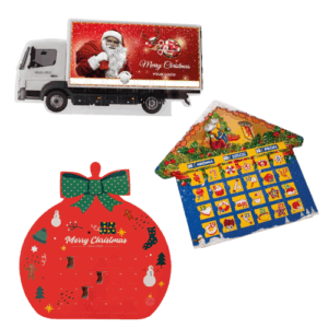 Adventskalenders in verschillende vormen