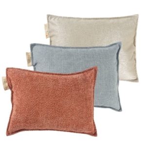 Drie warmtekussens op een rij