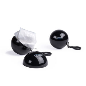 Poncho in een bolletje